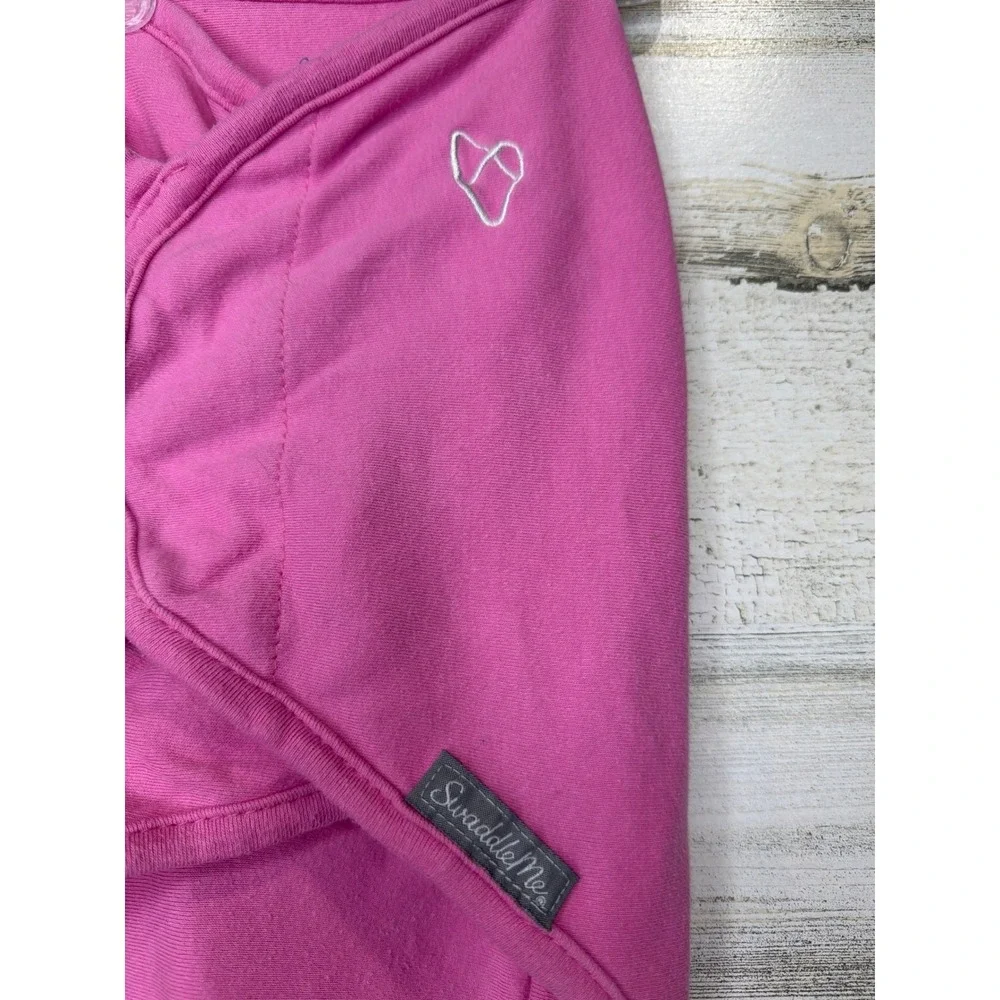 SwaddleMe Adjustable Swaddle Sack Girls S/M Pink